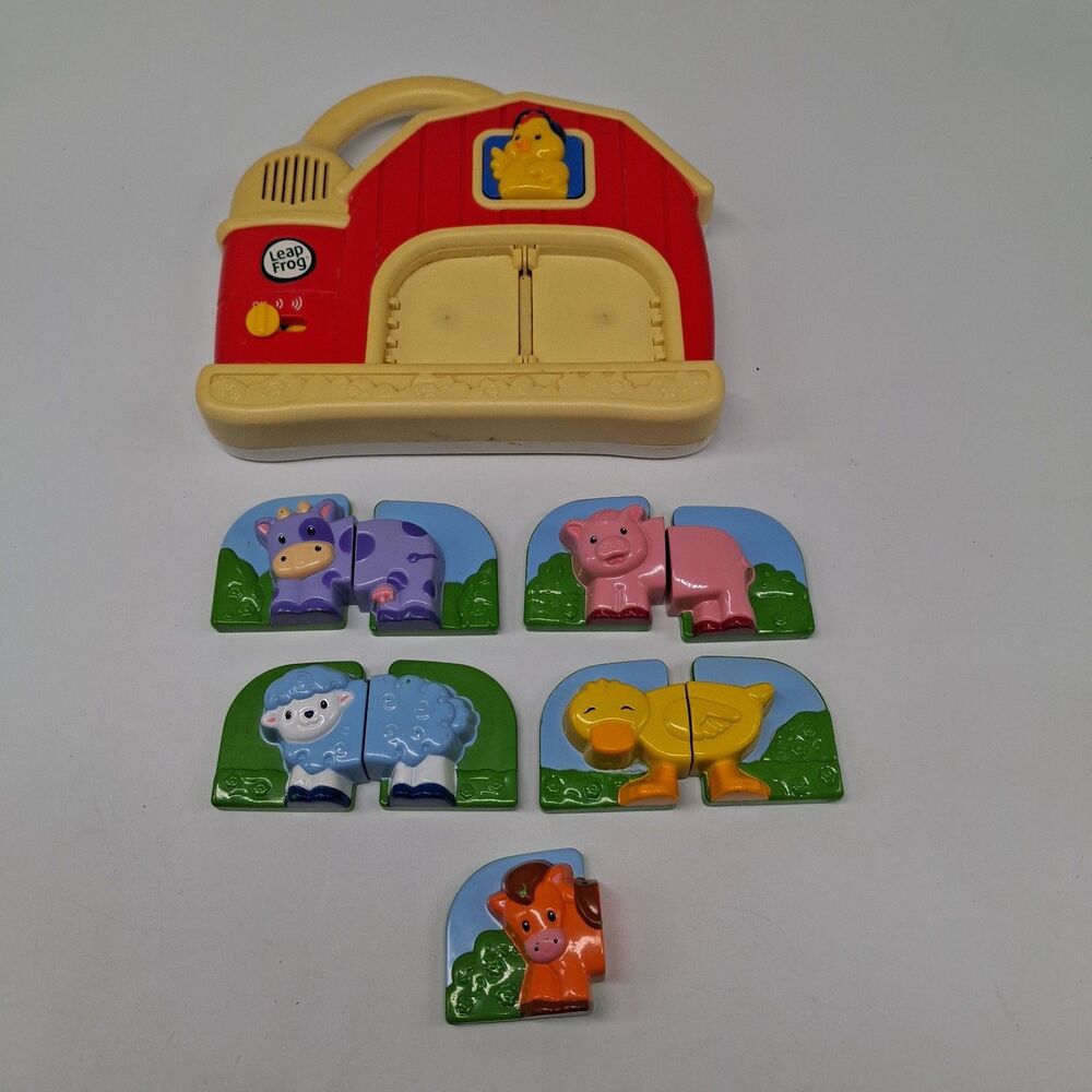 Leap Frog Fridge Farm Magnetic Animal Set Barn